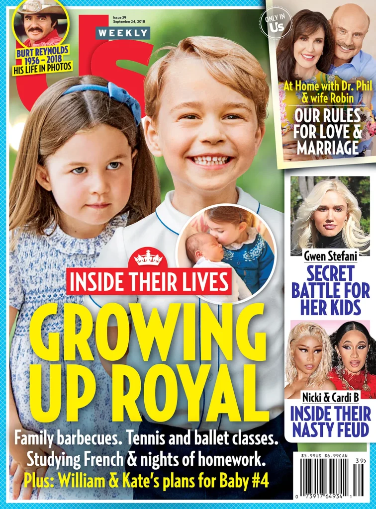 Princeza Anne pobrinut će se da Charlotte ostane sigurna, karakterom i fizički sliči pokojnoj Diani (Foto: US Weekly cover)