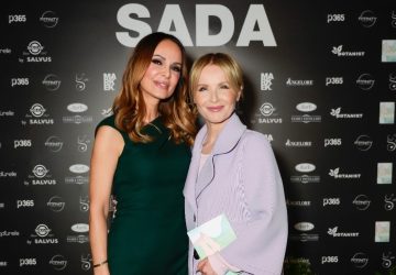 Josipa Pavičić i 'kuma' knjige Danijela Martinović (Foto: Bojan Zibar)