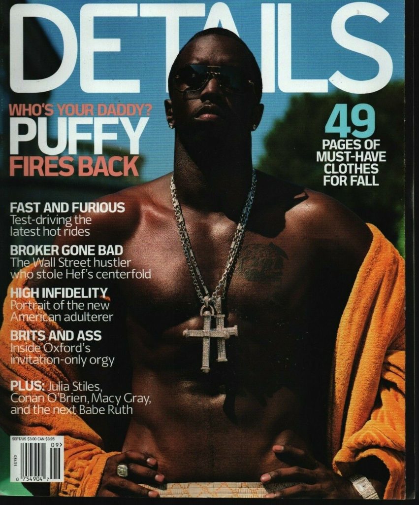 Diddy na sudu negira sve optužbe, a za seks je rekao da je bio dobrovoljan (Foto: Cover Details magazine)