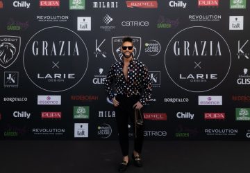 Marko Grubnić došao je u košulji, koju je dizajnirala Dua Lipa (Foto:Petra Ria)