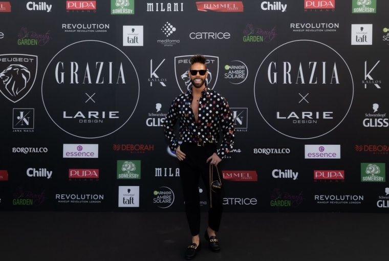 Marko Grubnić došao je u košulji, koju je dizajnirala Dua Lipa (Foto:Petra Ria)