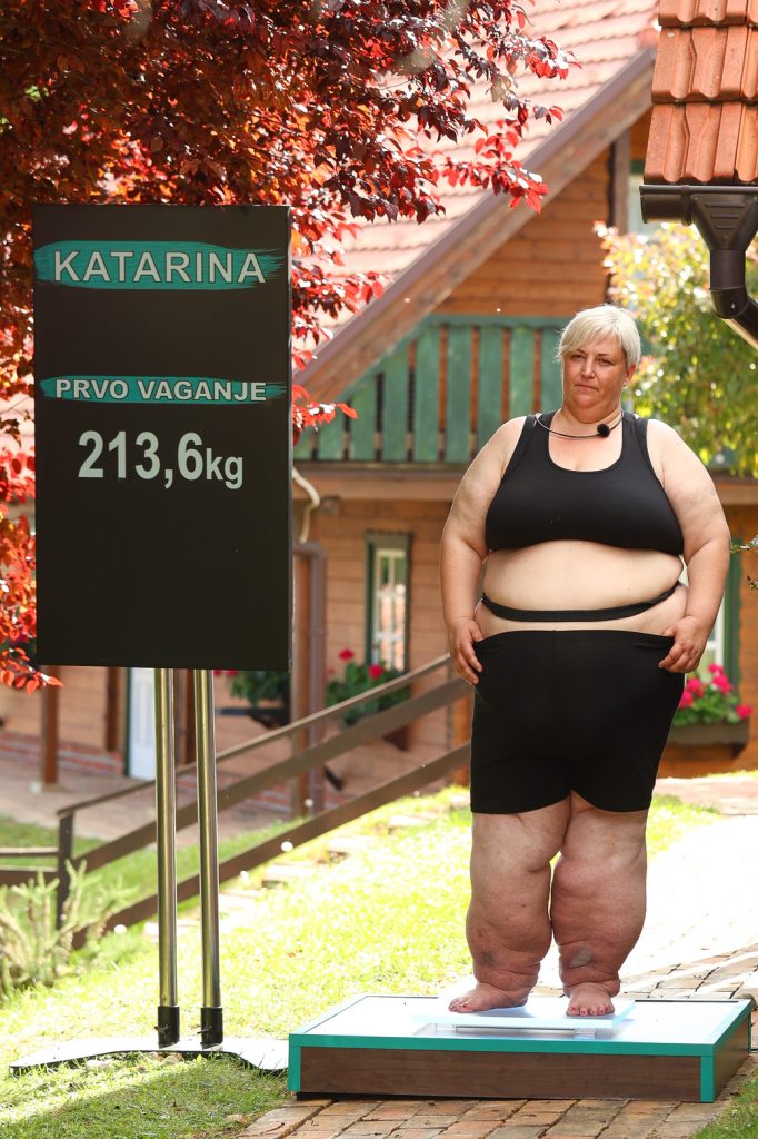 Šok na vagi - Katarina je jedna od dvoje kandidata s više od 200 kilograma (Foto: RTL)