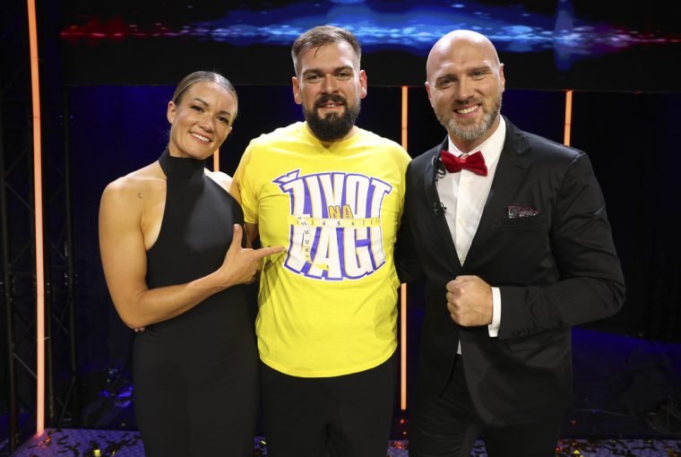 Dominik Šarić s trenerima Edom i Mirnom (Foto: RTL)