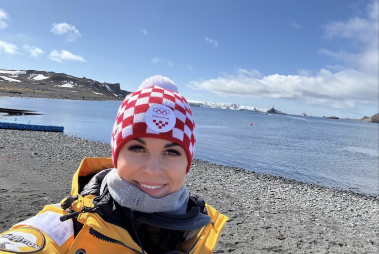 Kolinda je uvijek željela posjetiti Antarktiku, a sada je želju ostvarila Foto: IG KGK)