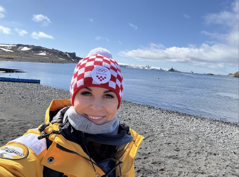 Kolinda je uvijek željela posjetiti Antarktiku, a sada je želju ostvarila Foto: IG KGK)