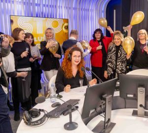 Lucija Ćustić jedna je od 105 voditelja, koji su oborili Guinnessov rekord u radijskom maratonu (Foto: Jelena Romer)