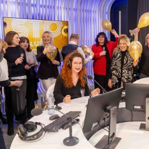 Lucija Ćustić jedna je od 105 voditelja, koji su oborili Guinnessov rekord u radijskom maratonu (Foto: Jelena Romer)